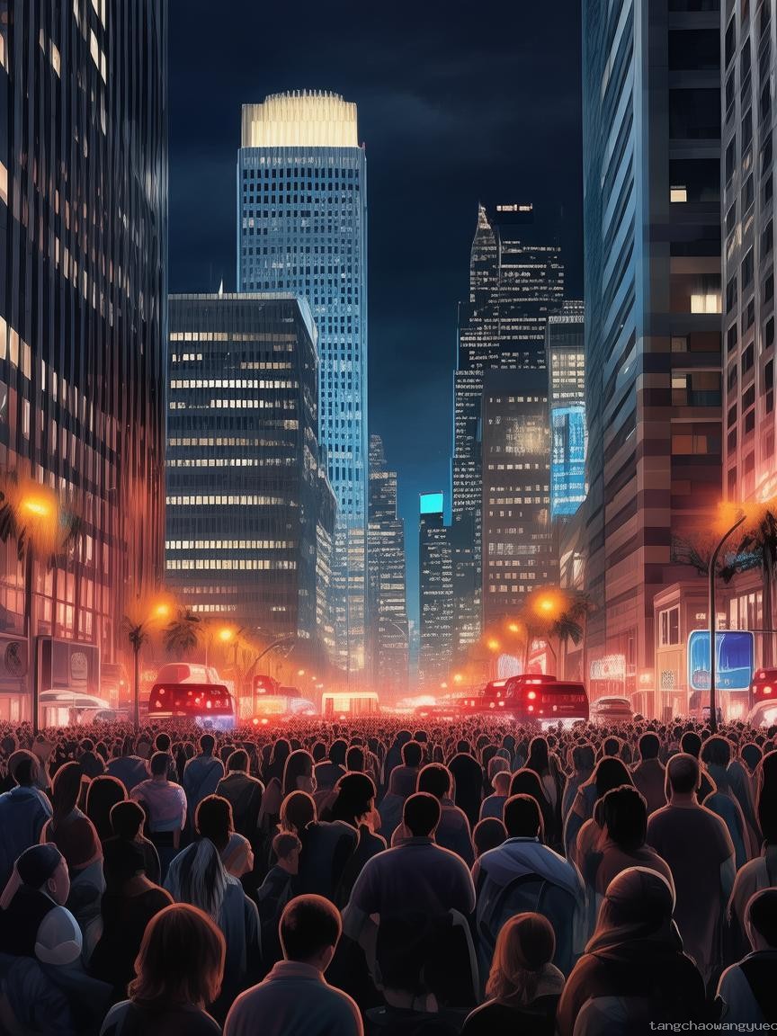 洛杉矶市中心宵禁亲历记：不安与团结之夜